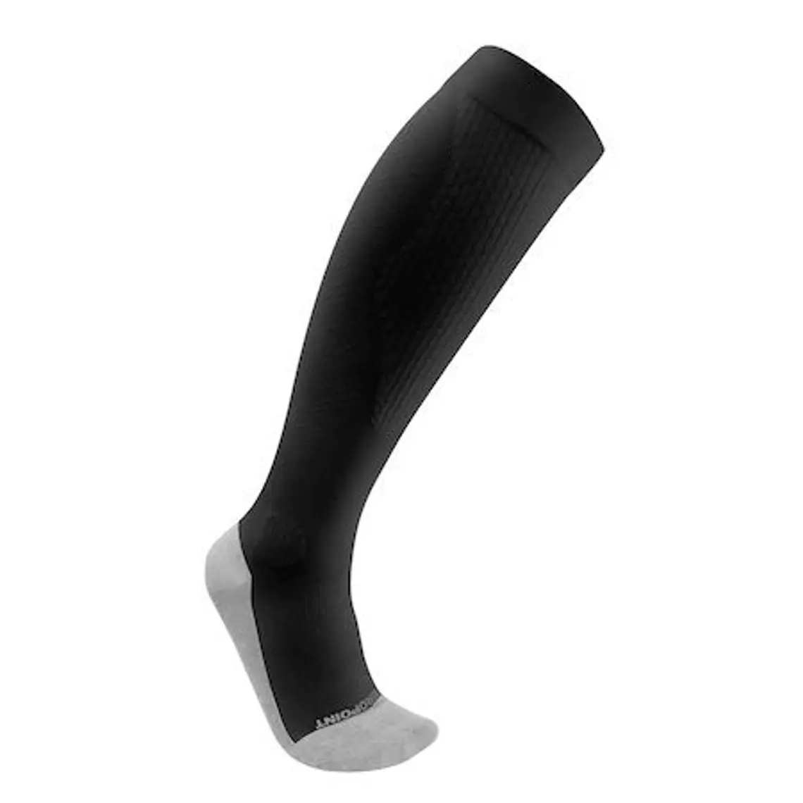 Компресиращи мъжки чорапи Hybrid Silver black